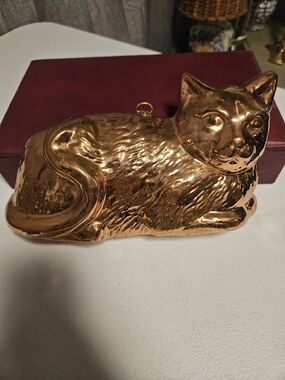 RARE Copper Cat Mold - 10x6